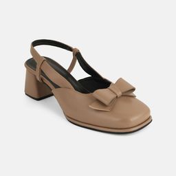 DROP BOLD Block Pumps with Bows-1