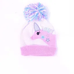 TIPY TIPY TAP Kids Self Design Woollen Beanie-image-68