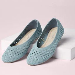 Forever Glam by Pantaloons Women's Green Flat Ballets-image-64