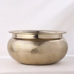 Westside Home Gold Scalloped Bowl Small-image-36