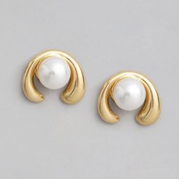 DressBerry Contemporary Studs Earrings-image-18