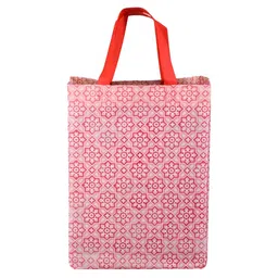 Kuber Industries 24-Pcs Ethnic Motifs Printed Shopper Tote Bag-72