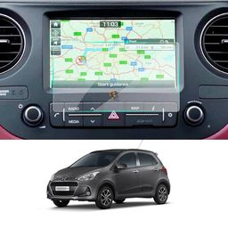 armour guards ultimate protection ARMOUR GUARDS Glass 9H Unbreakable Glossy Finish Screen Protector Compatible With Hyundai Grand I10 Car Touch Screen Infotainment System (7 Inch) image 1