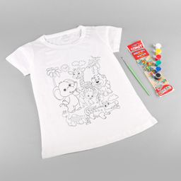 Ratnas Jungle Paint Your Shirt Kit - Multicolour-10