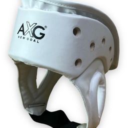 AXG Taekwondo Kick-Boxing Head Guard Medium Mouth Guard - White-18