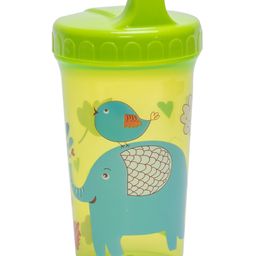 Adore SIPPO- Lift N Sip Sipper-Leak Proof, Drip Proof Cup Training Drinking Cup (Green) 400ml-21