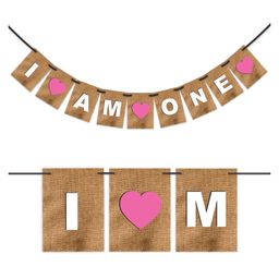 Wobbox 1st Happy Birthday Banner, Happy Birthday Decoration Items Pink -Pack Of 1-image-29