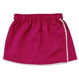 Snowflakes Lace Detailed Skort - Pink-image-17