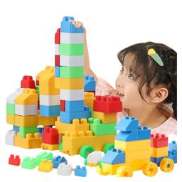 RINISH 45 Piece Mega Building Blocks Set Large Size Construction Blocks for Kids Durable, Safe, and Educational Toy for Creative Play Big Building Blocks for Toddlers-35