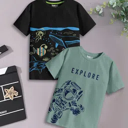 BAESD Boys 2 Pure Cotton T-shirt-image-55