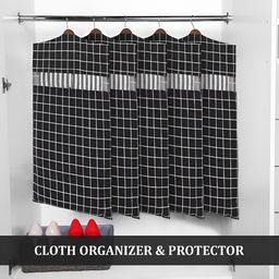 Aura Black Set of 6 Regular Multi-Utility Organisers image 3