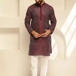 SOJANYA Men Embroidered Kurta-image-33