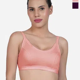SHYAM SONS FLAIR Women Pack of 2 Full Coverage Non-Wired Non Padded Workout Bra-54