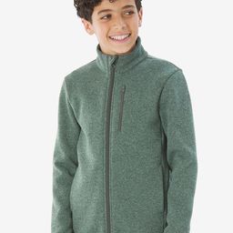 Decathlon Kids-Boys Stand Collar Solid Sporty Jacket-picture-38