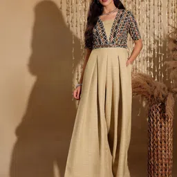 Miss Chase Printed Basic Jumpsuit image 4