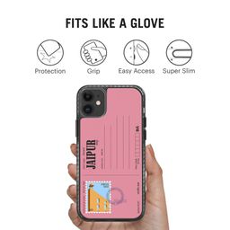 DailyObjects Postcard Printed iPhone 12 Phone Back case image 4