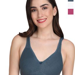 Liigne Multicoloured Bra Full Coverage-29