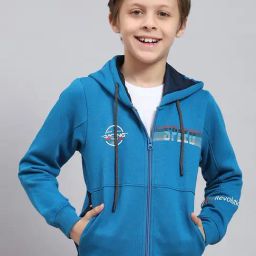 Monte Carlo Kids Royal Blue Printed Full Sleeves Sweatshirt-image-59