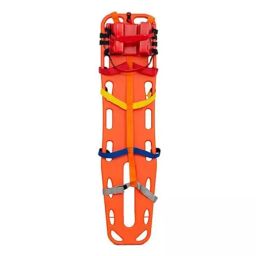 DESCO Head Immobilizer with Reflective Spider Strap Spinal Belt for Spine Board, STAS 75-20