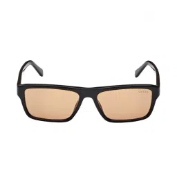 Guess GUS000855501ESG Brown UV Protected Rectangular Sunglasses for Men image 2