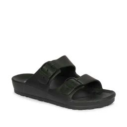 Mozafia Men's Black Casual Sandals-image-12