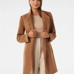 Forever New Debbie Petite Funnel Collar Coat-image-34