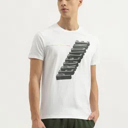 United Colors of Benetton Men Graphic Printed Round Neck Pure Cotton T-Shirt-picture-18