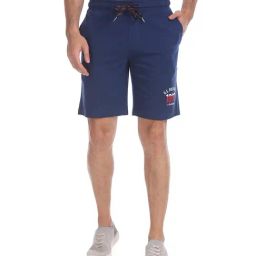 U.S. Polo Assn. Dark Blue Regular Fit Shorts-image-32