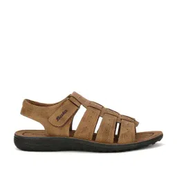 Bata Men's Brown Fisherman Sandals-picture-32