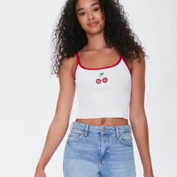 Forever 21 White Regular Fit Camisole-image-65
