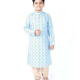 Tabard Ethnic kurta churidar For Kids-picture-26