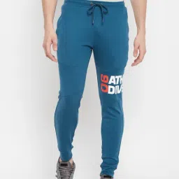 Duke Teal Slim Fit Joggers-picture-41