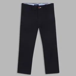 GANT Navy Solid Trousers-image-23