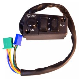 Deutsche Combination Switch for Bajaj 3W, GC 1000 ('J' Model) (Head Light Switch) (RH), DEUS-0569C image 2