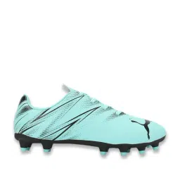 Puma Kids ATTACANTO FG/AG Electric Peppermint Football Shoes-image-88