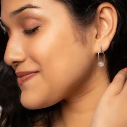 Silberry 925 Sterling Silver Drop Earrings-image-99