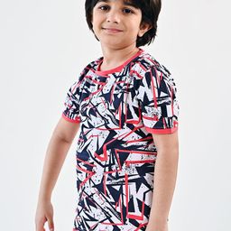 UMILDO Boys Floral Printed T-shirt-image-21