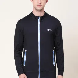 Van Heusen Performance Regular Fit Swift Dry Odour Shield Solid Jacket - Black image 1