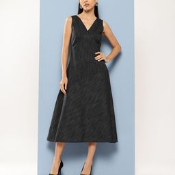 Chemistry Striped Pure Cotton Midi Dress-picture-41