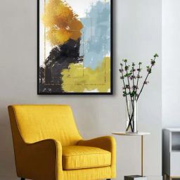 999Store Multicolor Canvas Abstract Wall Art Painting-17