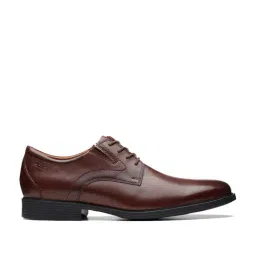 Clarks Men's Whiddon Brown Derby Shoes-picture-30