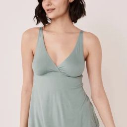 La Vie En Rose Blue V Neck Camisole-image-38