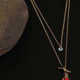 SOHI Red Necklace-37