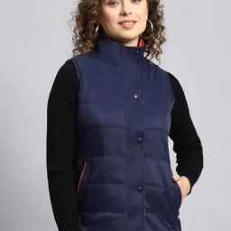 Monte Carlo Navy Regular Fit Jacket-image-65