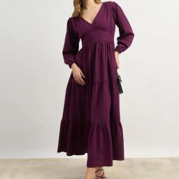 Styli Purple Regular Fit Dress-picture-29