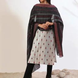 Aurelia Black Printed Duppatta-63