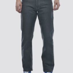 Numero Uno Grey Cotton Regular Fit Jeans-image-24