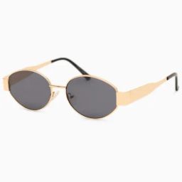 Kazo Blue UV Protection Oval Sunglasses for Women-image-97