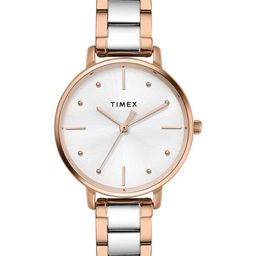 Timex Women Brass Dial & Stainless Steel Straps Analogue Watch TWEL15825-image-90