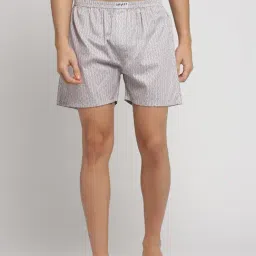 SHOWOFFFF Off White Slim Fit Printed Boxers-picture-6